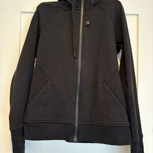 Athleta Black Zip-Up Hoodie